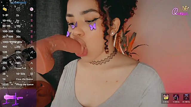 Queen_Deepthroat: διαδικτυακό σόου στην κάμερα