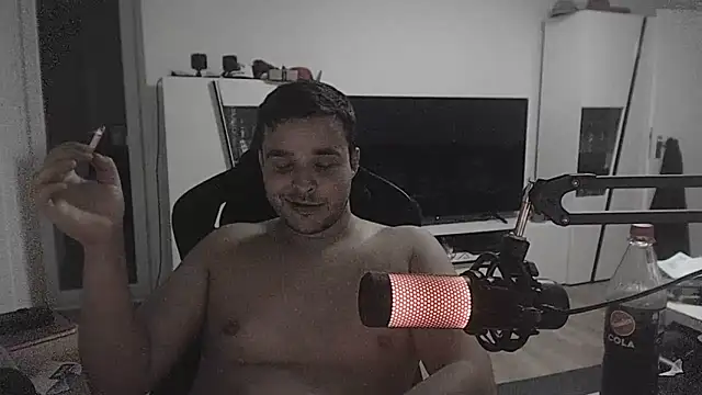 Show de SharkLuigi na webcam