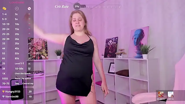 Chat +18 de Megan_Violer ao vivo