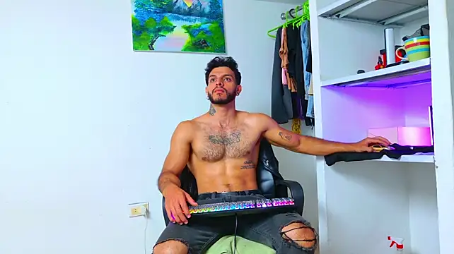 Show de JuanBlade na webcam