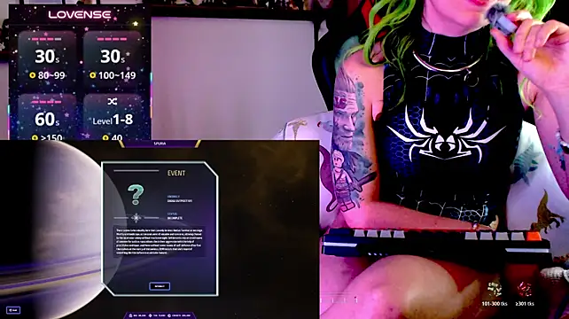 Pertunjukan Kamera Web batsy_patsy