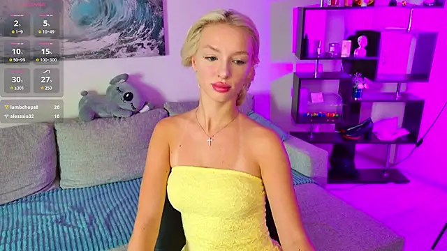 XXX chat uživo modela AleksaBlonde