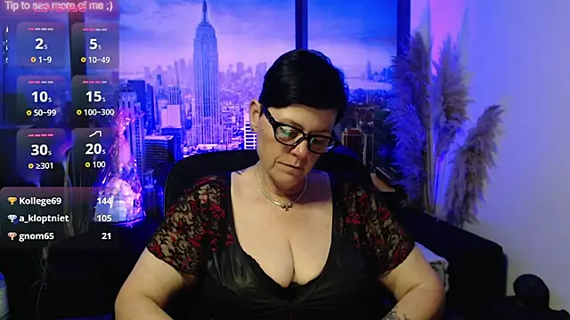 Show de ninarandmann na webcam