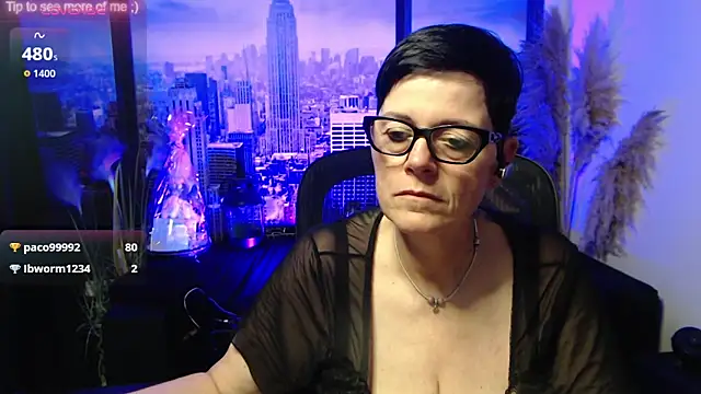 Show de ninarandmann na webcam