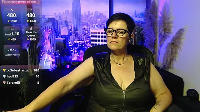 Show de ninarandmann na webcam