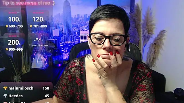 Show de ninarandmann na webcam