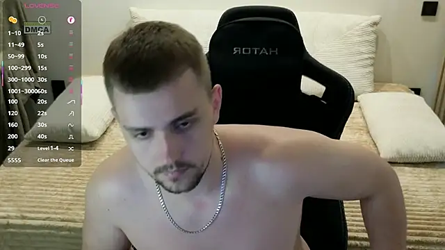 Show modela Larstar01 na web-kameri