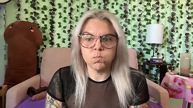 Show de CherryBombBomb na webcam