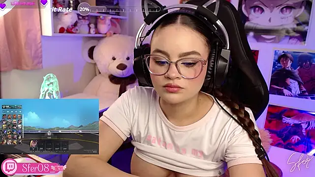 Iamsfer Show in webcam