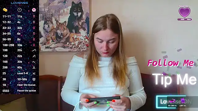 חדר צ'אט בשידור חי של ElenaMaeer