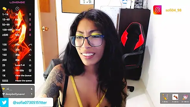 sofia_rosse4 élő XXX-chatje