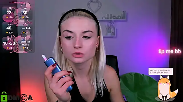 melisa_white1n Webbikameraesitys