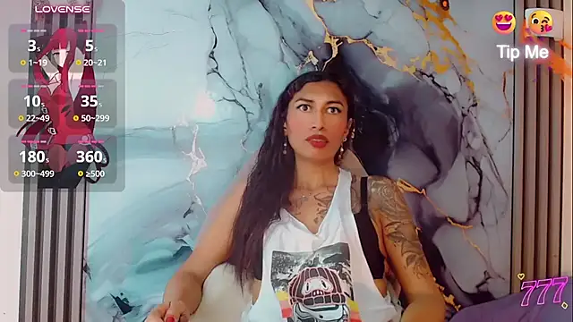 Show modela khiara_moretti na web-kameri