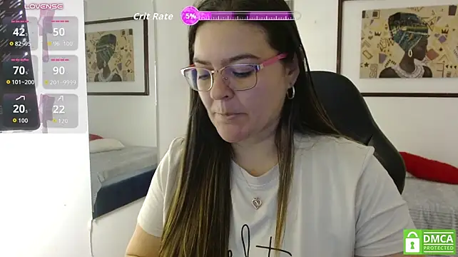 Show modela MsJossie na web-kameri