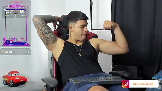 Show modela jacob_firexx na web-kameri