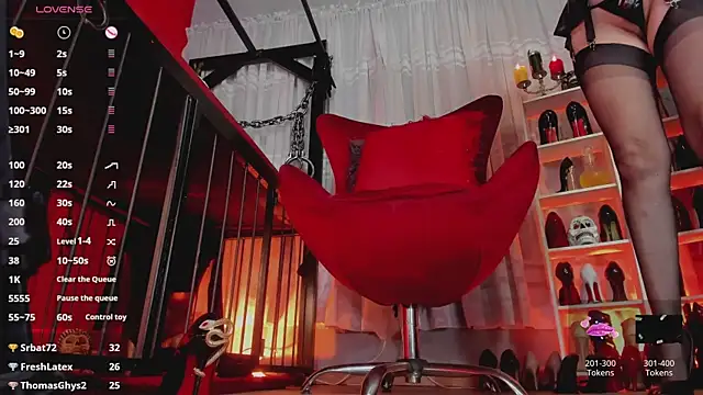 MistressAndren Webbikameraesitys