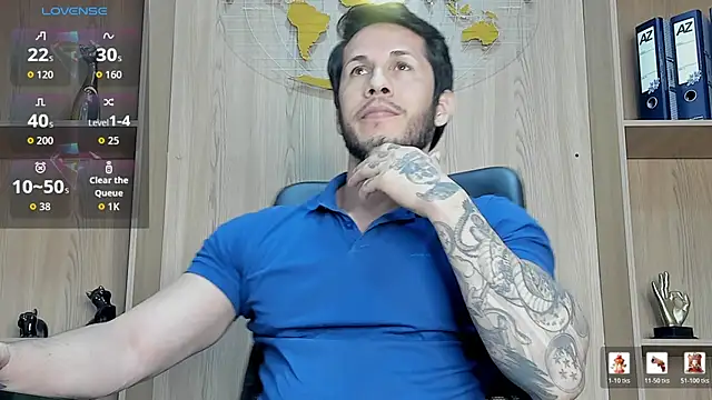 George_Diesell Adlı Modelin Web Kamerası Şovu