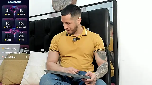 George_Diesell Adlı Modelin Web Kamerası Şovu