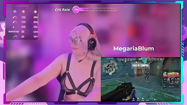 MegariaB's Webcam Show