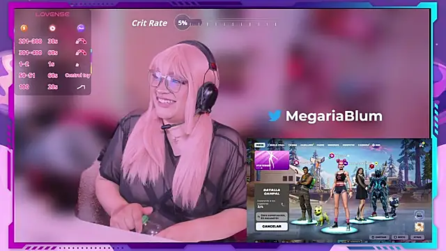 MegariaB Adlı Modelin Web Kamerası Şovu