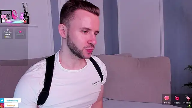 Show de EnriqueBarberry na webcam