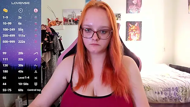 Kofein élő XXX-chatje