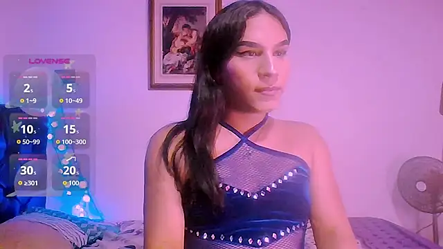 הופעת וובקאם של AndreaaFoxx