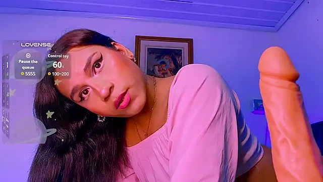 Show de AndreaaFoxx na webcam