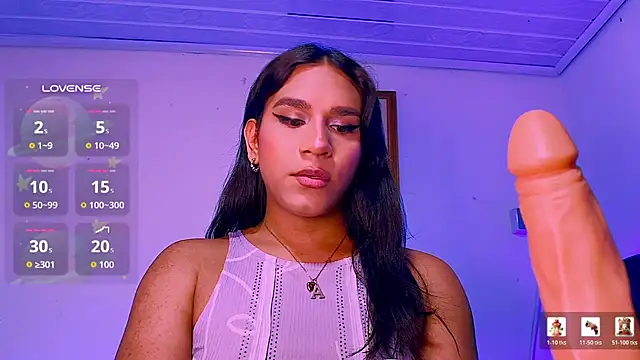 Show de AndreaaFoxx na webcam