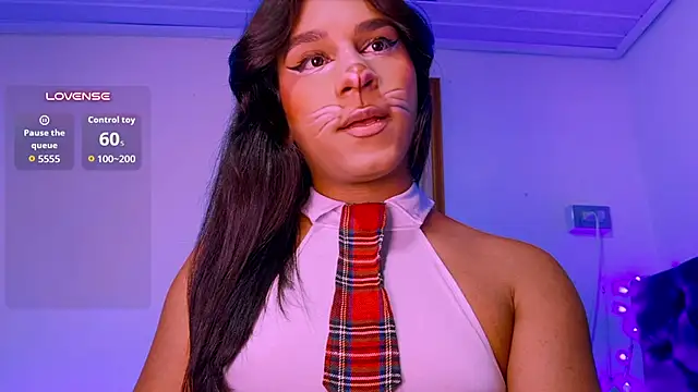 AndreaaFoxx webcam show