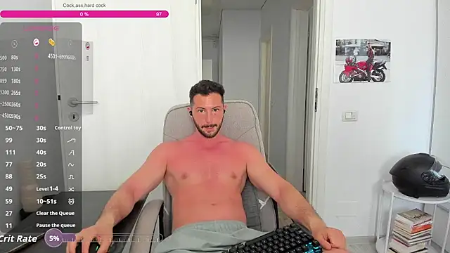 ZackFraser Adlı Modelin Web Kamerası Şovu