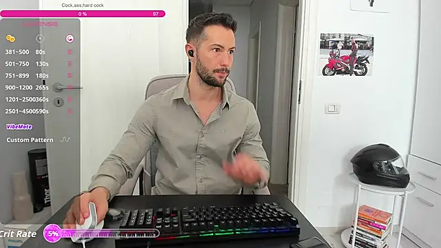 Webkamerová show ZackFraser