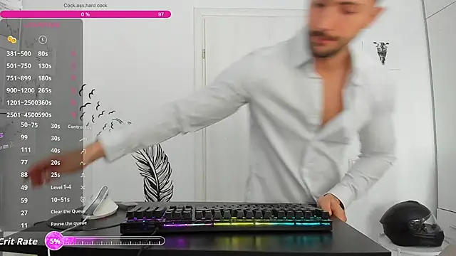 ZackFraser Шоу с уебкамера