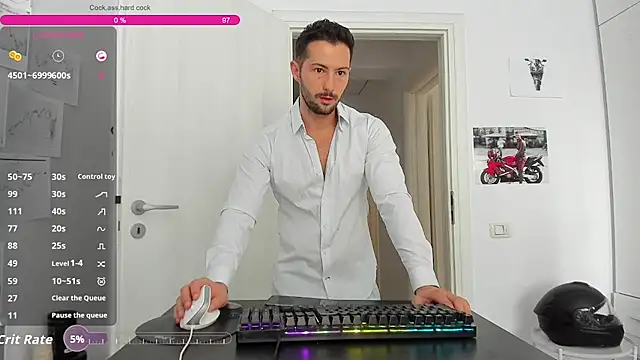 ZackFraser webkamerás műsora