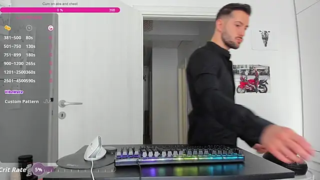 הופעת וובקאם של ZackFraser