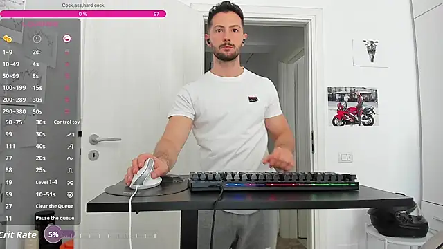 ZackFraserのウェブカメラショー