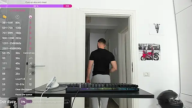 ZackFraserのウェブカメラショー