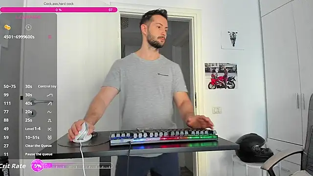ZackFraserのウェブカメラショー