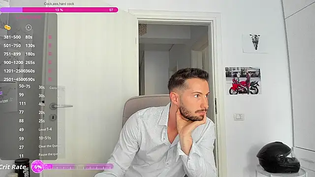 הופעת וובקאם של ZackFraser