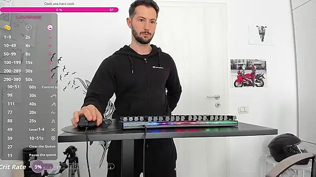 ZackFraserのウェブカメラショー