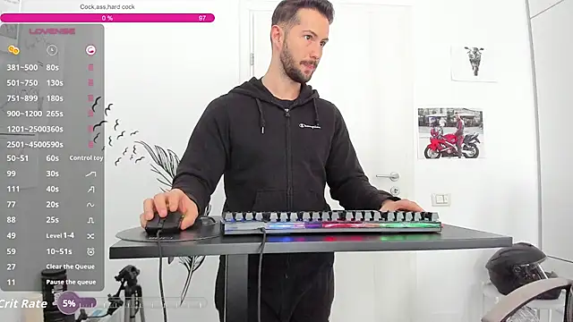 ZackFraserのウェブカメラショー