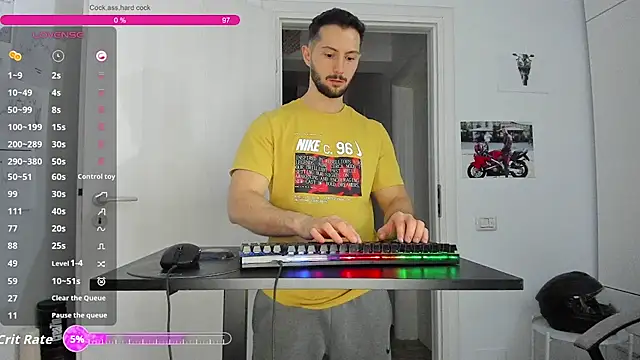 ZackFraser webkamerás műsora