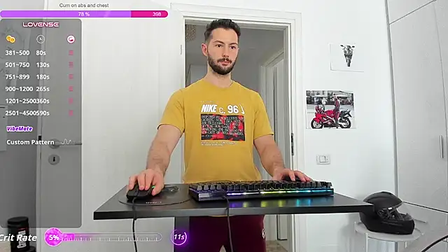 הופעת וובקאם של ZackFraser