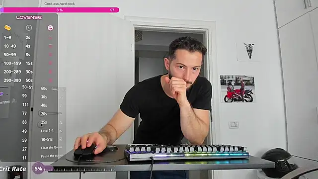 ZackFraserのウェブカメラショー