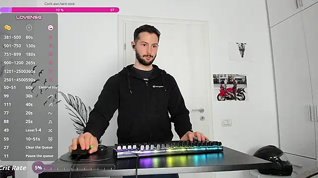 ZackFraser Show in webcam