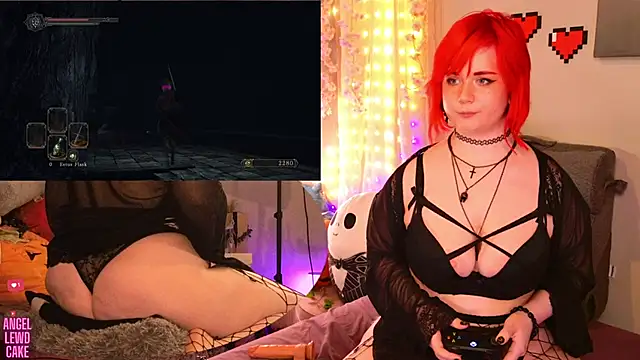 Angel-Lewd-Cake: вебкам-шоу