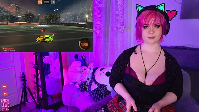 Pokazy przed kamerką – Angel-Lewd-Cake