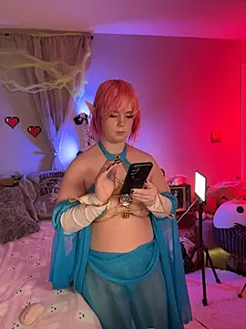 Pertunjukan Kamera Web Angel-Lewd-Cake