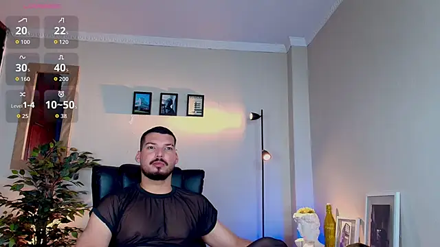 Show modela HenryBenso na web-kameri
