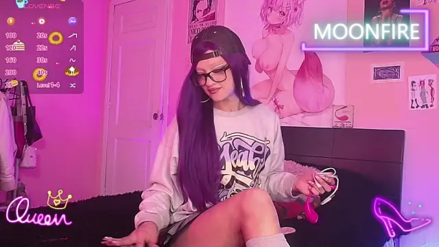 moonfiredancer Adlı Modelin Web Kamerası Şovu